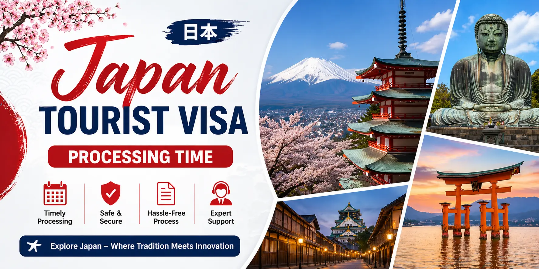 japan tourist visa process time